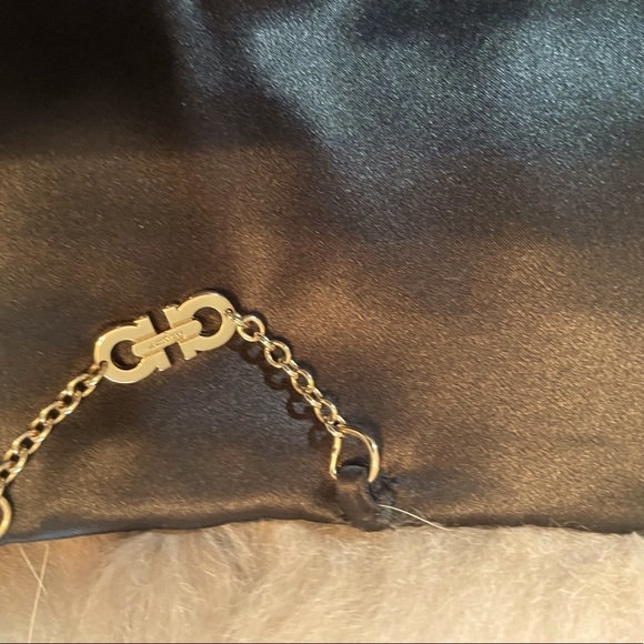 Salvatore Ferragamo y REAL FUR, DYED FOX FUR size M Italian 42 . - Picture 3 of 15